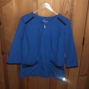 Butter-Soft 3/4 Sleeve Scrub Top / Jacket